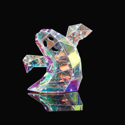 3D Ghost Infinity Lights Halloween Decoration - image 2