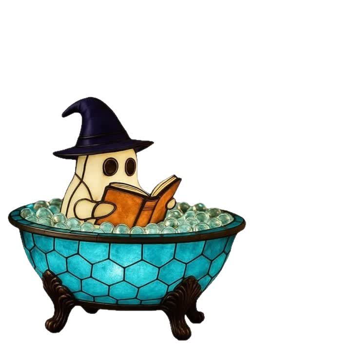 Halloween Ghost Reading Light Decoration - image 5