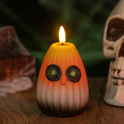 Halloween Owl Night Light Decoration - C - 2PCS - 2.83"W x 2.83"L x 3.82"H - image 7