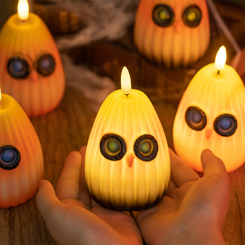 Halloween Owl Night Light Decoration - image 1