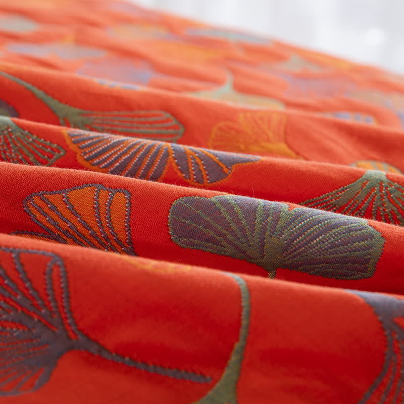 Ginkgo Biloba Organic Cotton Quilt - image 29