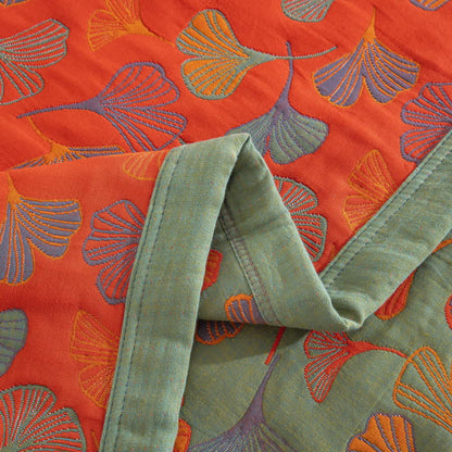 Ginkgo Biloba Organic Cotton Quilt - image 30
