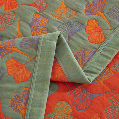 Ginkgo Biloba Organic Cotton Quilt - image 39