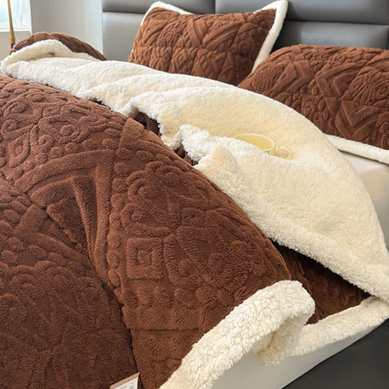 Luxury Floral Duvet Cover Blanket - image 2