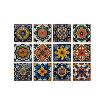 PET Foam Colorful Talavera Tile Wall Decals - image 7