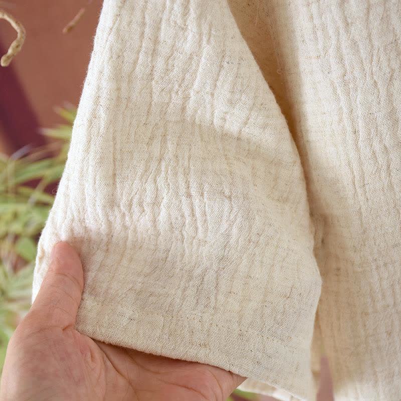 Matching Minimalist Cotton Linen Pajama Jammies - image 11