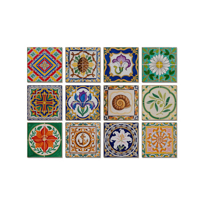Vintage Talavera PET Foam Tile Wall Decals - image 6