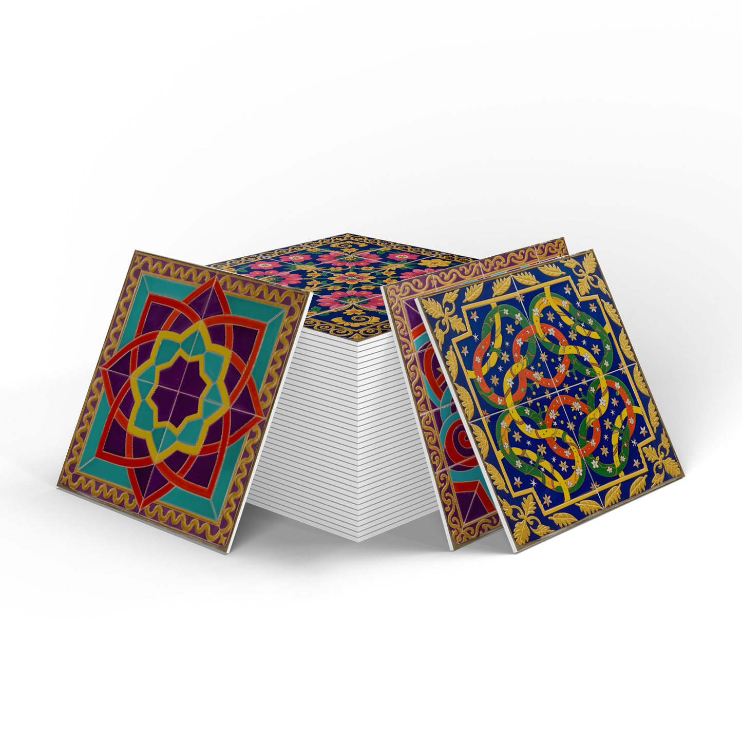 Peel & Stick Boho Waterproof Tile Wall Decals - image 7