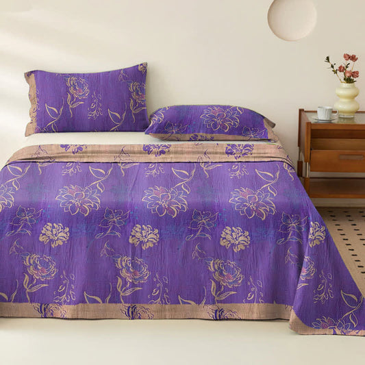 Peony Organic Cotton Sheet Bedspread - image 0