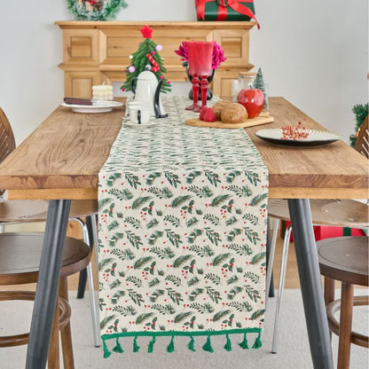 Pine Needle Berry Table Runner - image 1