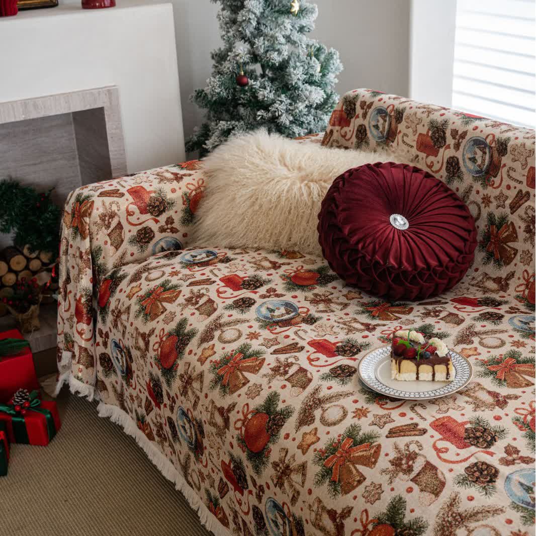 Christmas Crystal Ball Sofa Throw Blanket - image 5