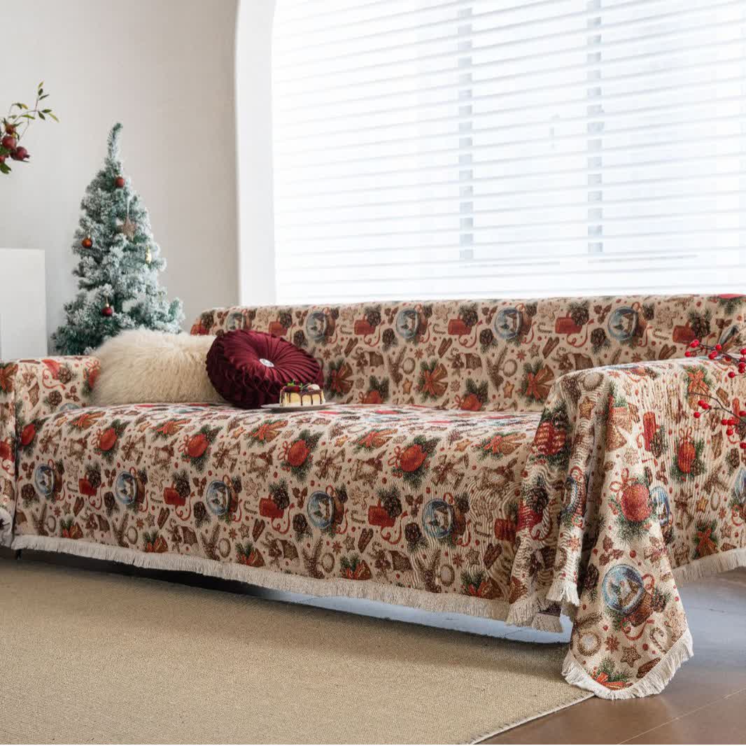 Christmas Crystal Ball Sofa Throw Blanket - image 4