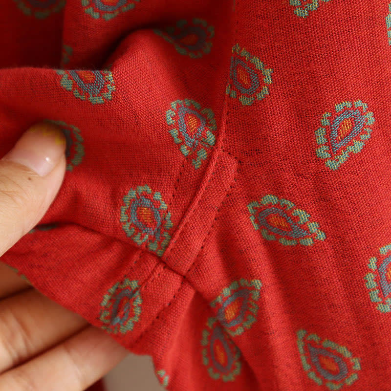 Paisley-inspired Jacquard Cotton Gauze  Pajamas - image 10