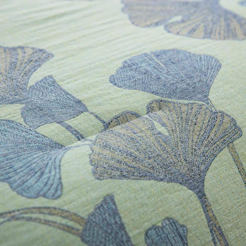 Ginkgo Leaf Cotton Gauze Reversible Bedding  - image 7