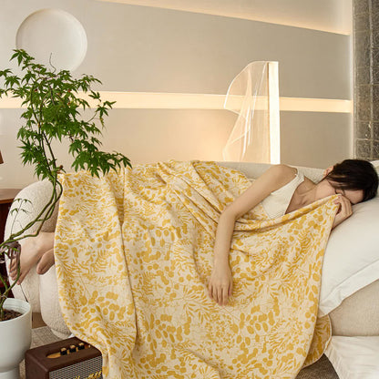 Soft Style Floral Cotton Gauze Quilt - image 18