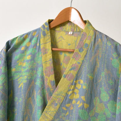 Lotus Organic Cotton Gauze Kimono Robe - image 11