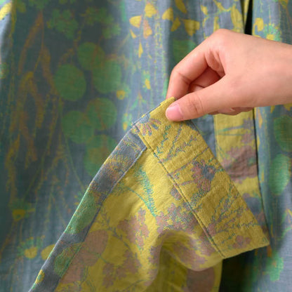 Lotus Organic Cotton Gauze Kimono Robe - image 18