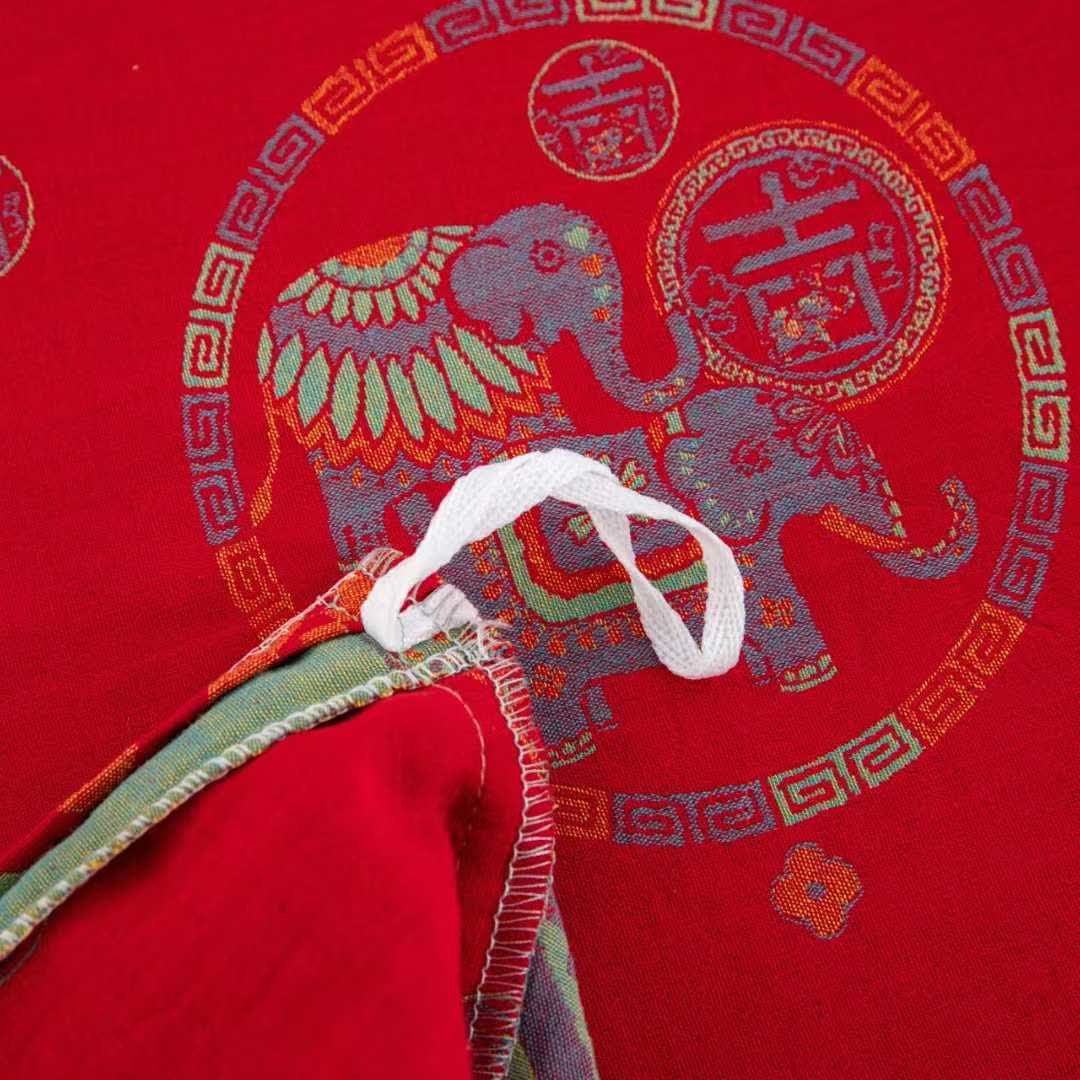 Thai Elephant Cotton Gauze Bedding Set(4pcs) - image 7