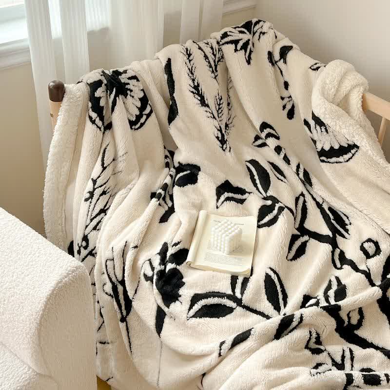 Tree Butterfly Jacquard Throw Blanket - image 13