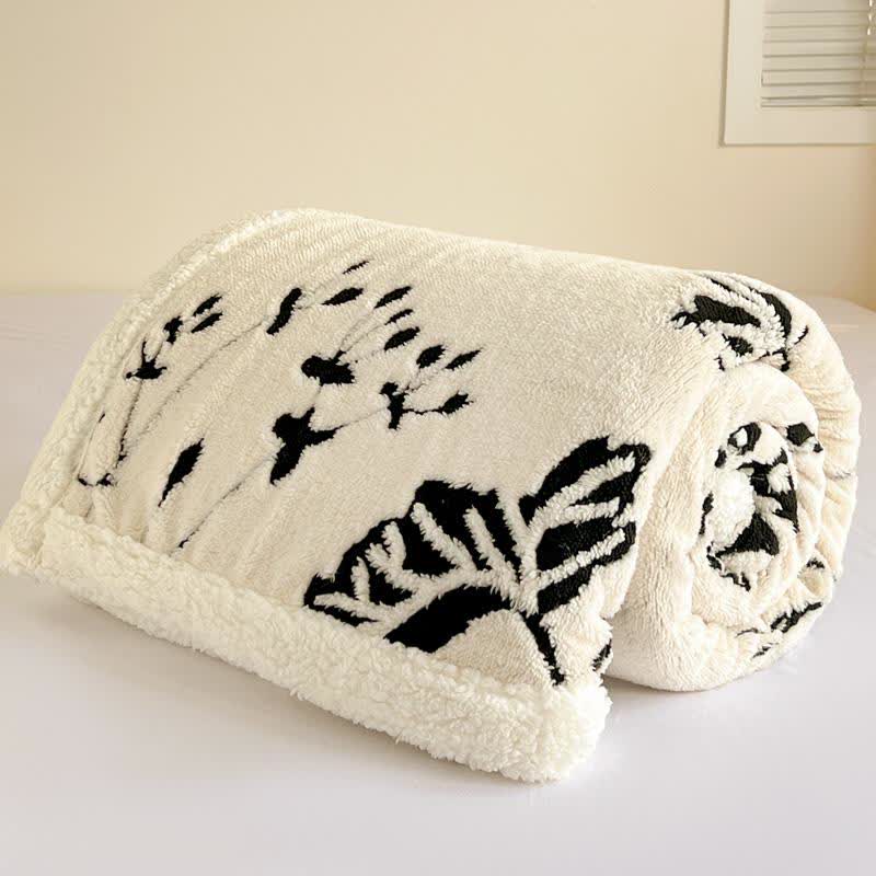 Tree Butterfly Jacquard Throw Blanket - image 10