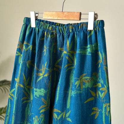 Bamboo Cotton Gauze Kimono Loungewear Set - image 19