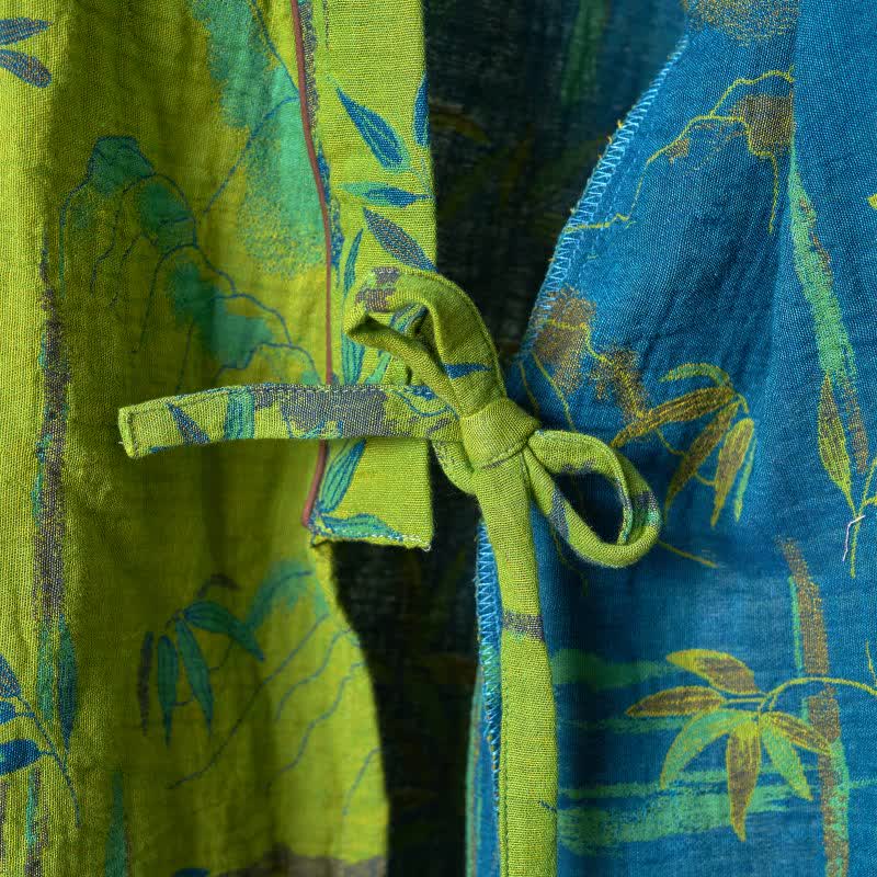 Bamboo Cotton Gauze Kimono Loungewear Set - image 22