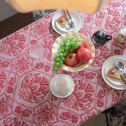 Ethnic Style Retro Pattern Jacquard Tablecloth - image 4