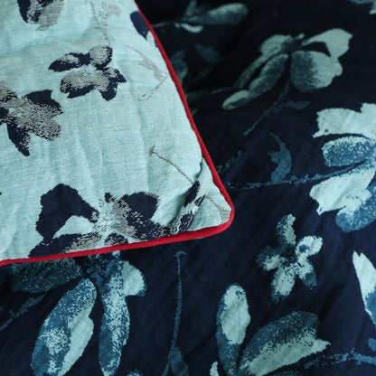 Flourish Flower  Cotton Gauze Jacquard Quilt - image 9