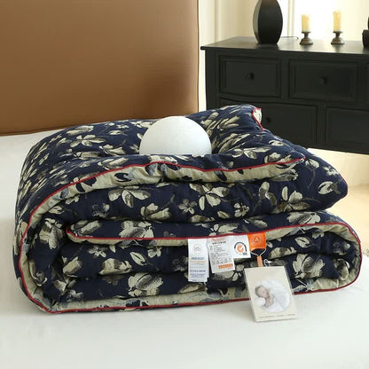 Flourish Flower  Cotton Gauze Jacquard Quilt - image 16