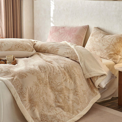 Jungle Jacquard Warm Throw Blanket - image 6