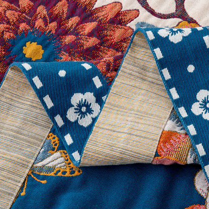 Luxury Floral Butterfly Natural Cotton Quilt - image 4