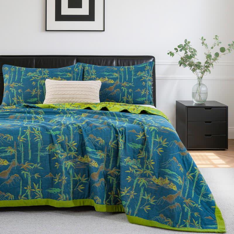 Bamboo Natural Cotton Reversible Quilt - image 2