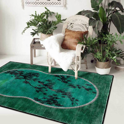 Retro Pine Tree Foldable Area Rug - image 1