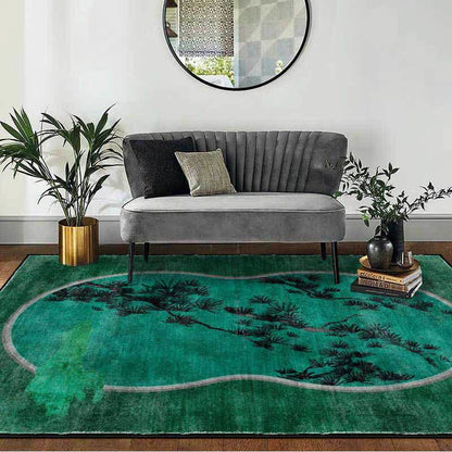 Retro Pine Tree Foldable Area Rug - 60" x 96" - image 0