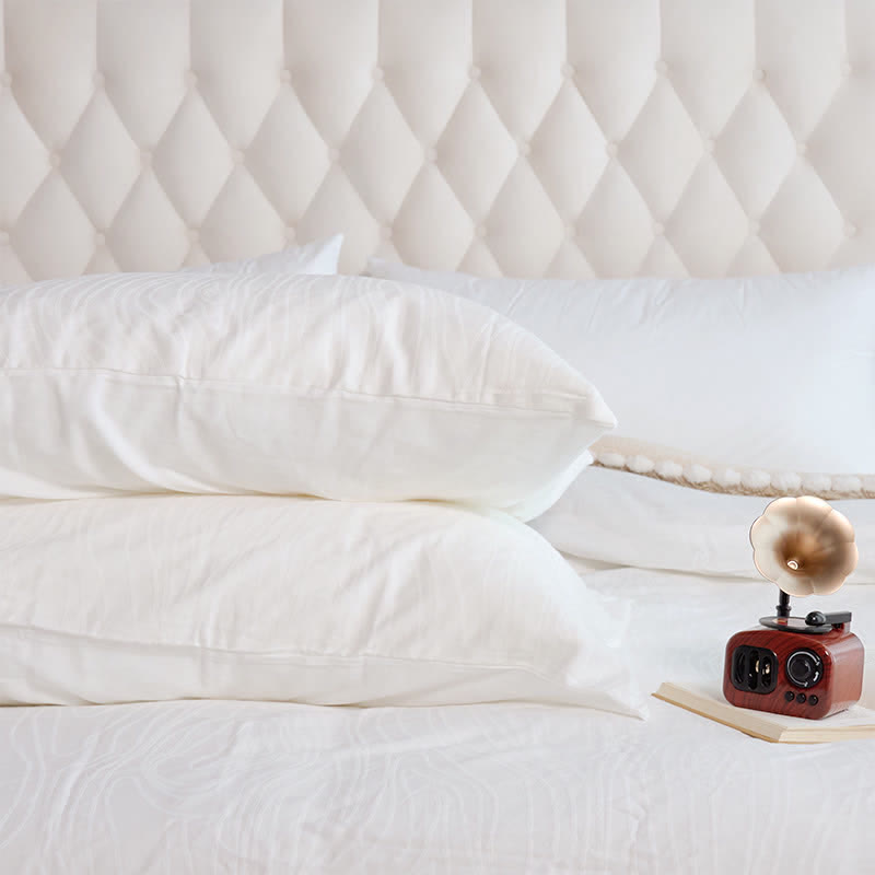 Minimalist Tree Rings Cotton Bedding Set(3PCS) - image 6