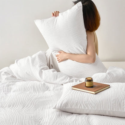 Minimalist Tree Rings Cotton Bedding Set(3PCS) - image 2