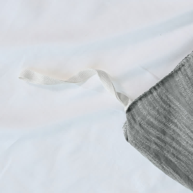 Neutral Wave Pattern Cotton Bedding Set(3PCS) - image 7