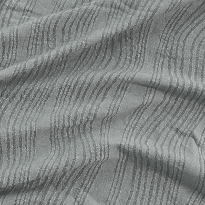 Neutral Wave Pattern Cotton Bedding Set(3PCS) - image 8