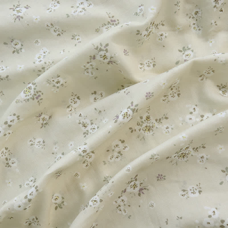 Cotton Floral Duvet Cover Bedding Set(3PCS) - image 4