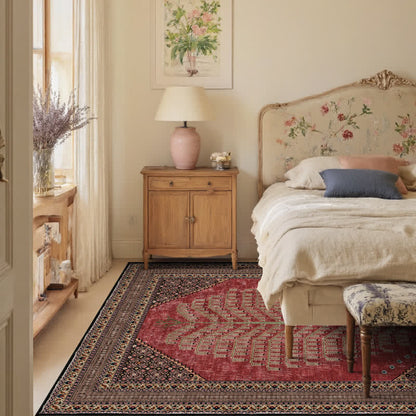 Soft Non-Slip Bohemian Persian Area Rug - image 3