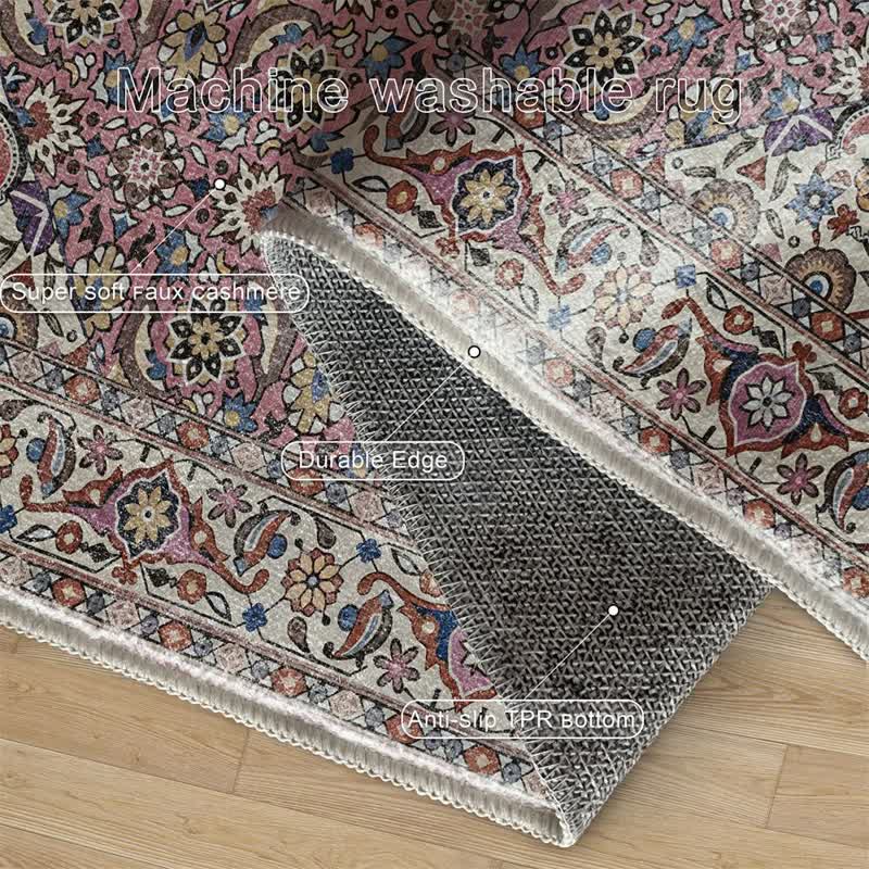 Anti-slip Retro Soft Persian Style Area Rug - image 6
