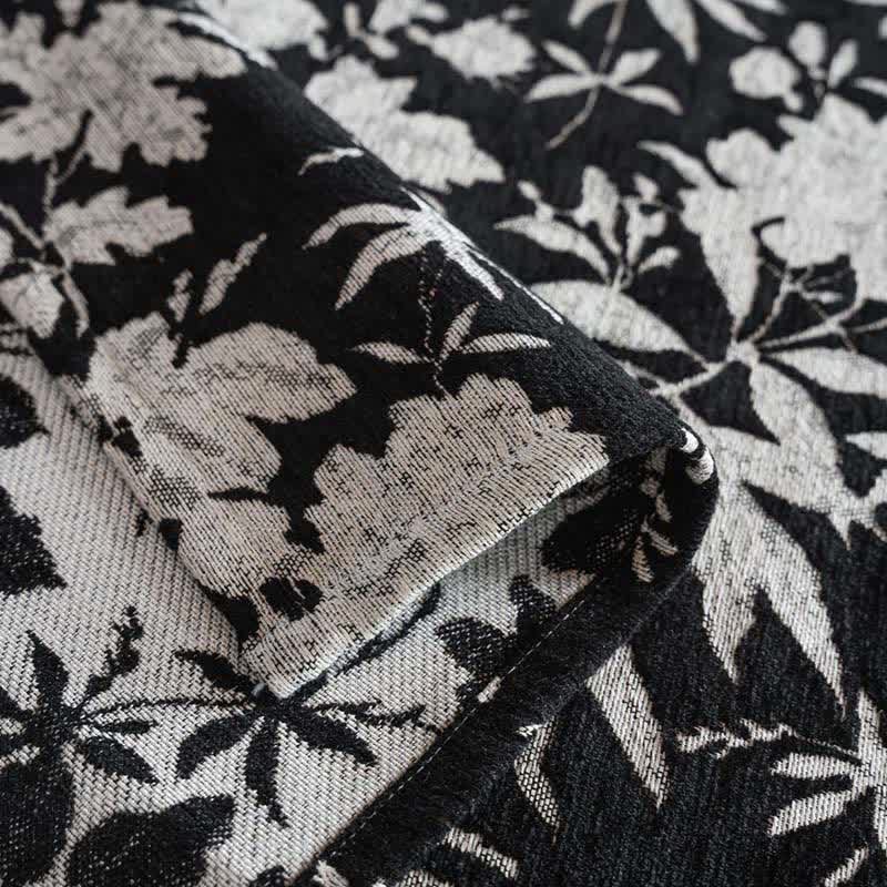Pastoral Style Floral Jacquard Tablecloth - image 8