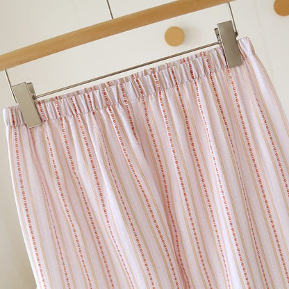 Matching Cotton Gauze Striped Loungewear Set - image 21