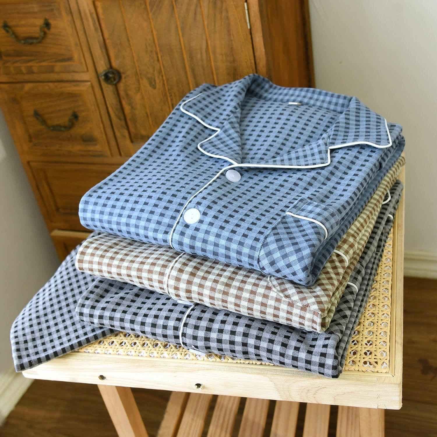 Unisex Classic Plaid Loungewear Set - image 1