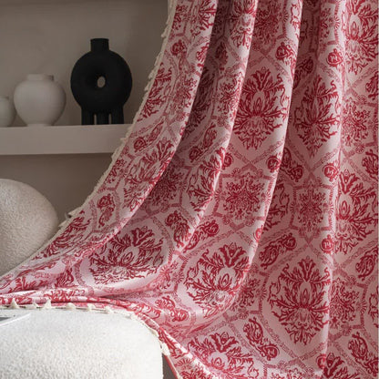 Ethnic Style Retro Pattern Jacquard Curtain - image 2