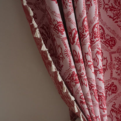 Ethnic Style Retro Pattern Jacquard Curtain - image 3