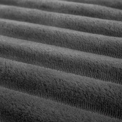 Solid Color Ribbed Plush Blanket - image 36