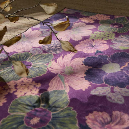 Vintage Botanical Foldable Anti-slip  Area Rug - image 4