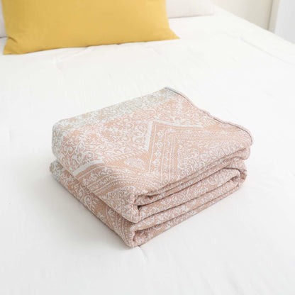 Ethnic Pattern Natural Cotton Gauze Quilt - image 2