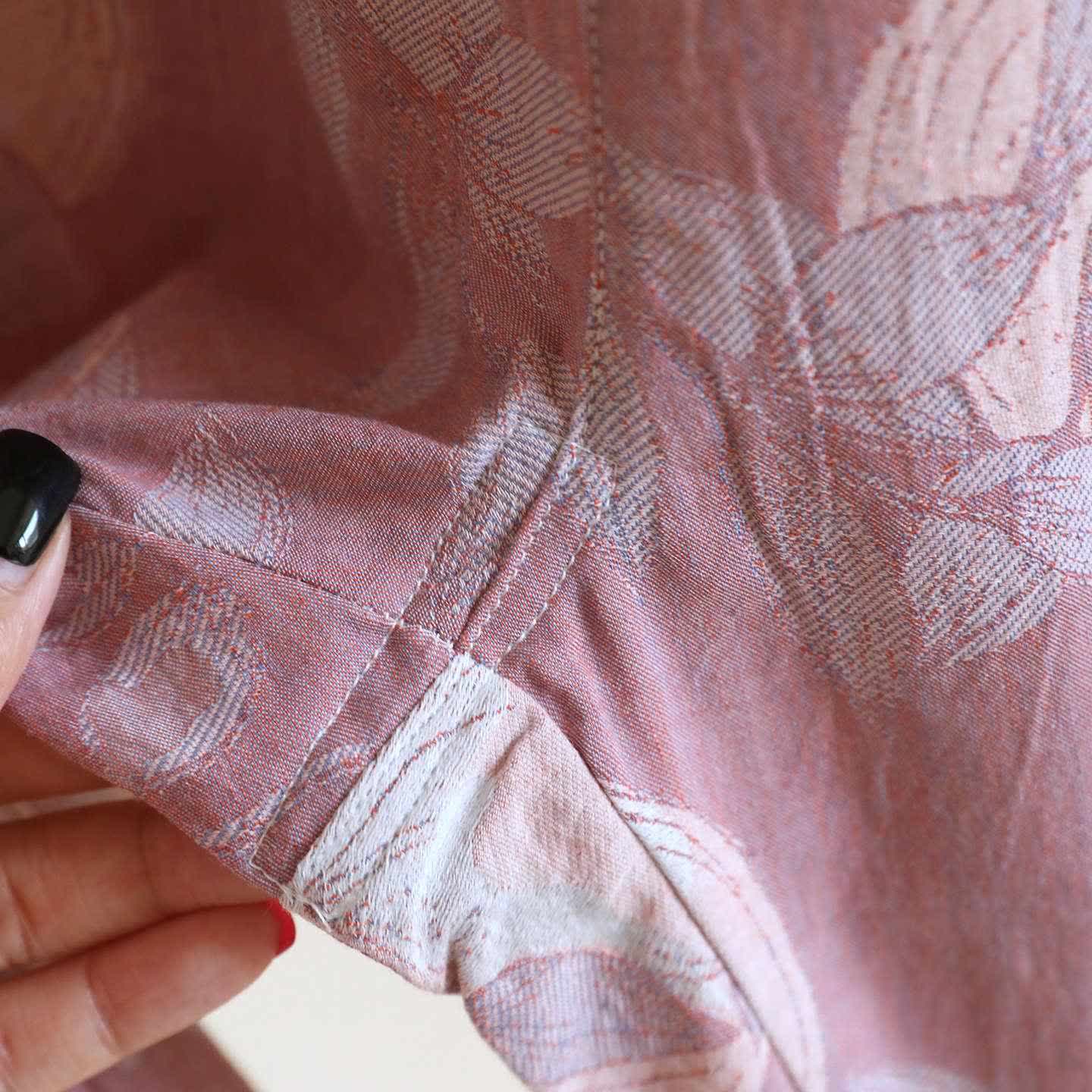 Vintage Pomegranate Cotton Gauze Loungewear Set - image 12